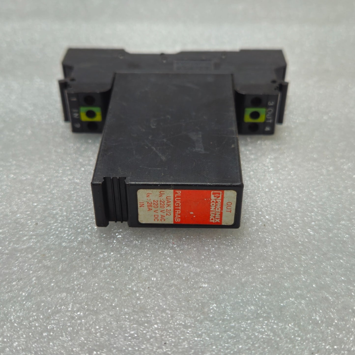 PHOENIX CONTACT UAK 2/2 PLUGTRAB 220V AC/DC 26A
