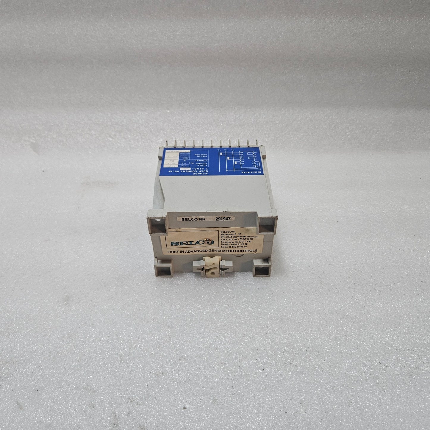 SELCO T2200-46 3-Phase Overcurrent Relay | 5A | 380 / 440V AC