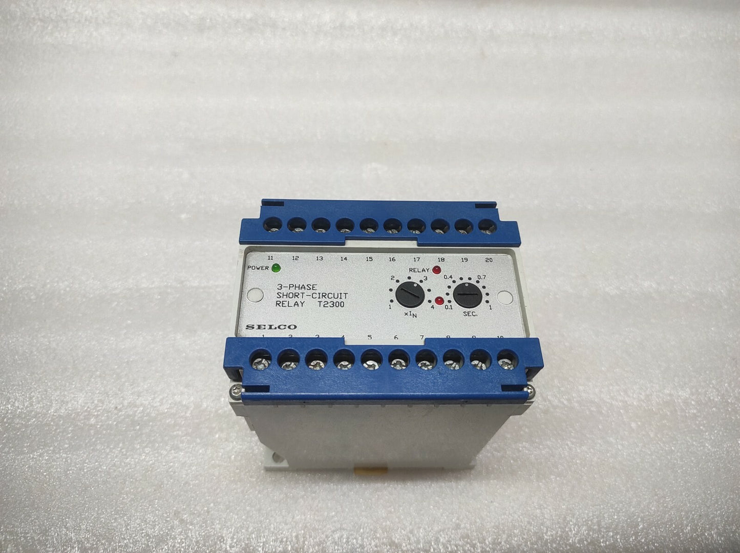SELCO T2300-01 3-PHASE SHORT CIRCUIT RELAY 450VAC