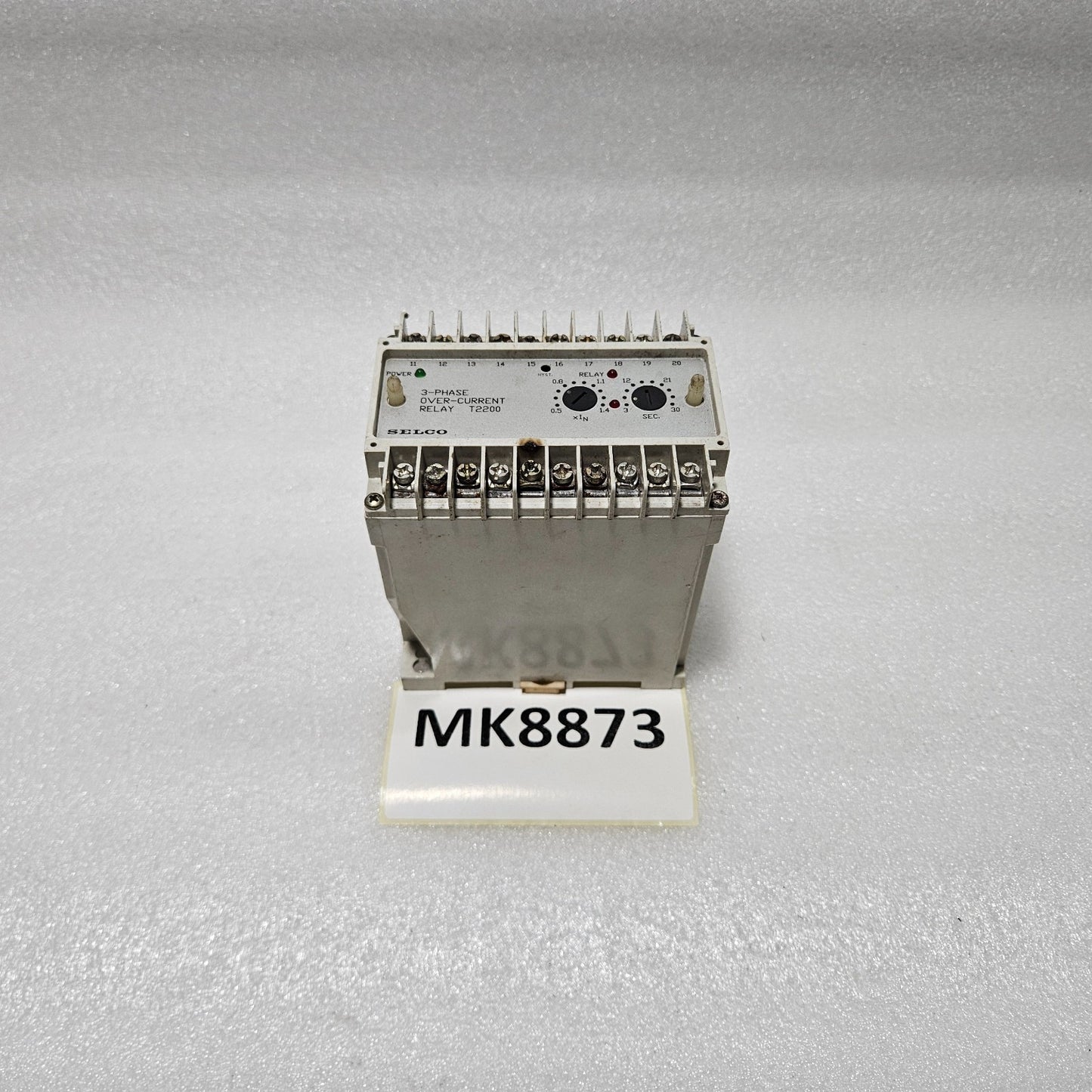SELCO T2200-01 3-PHASE OVERCURRENT RELAY | 5A | 380 / 440V AC