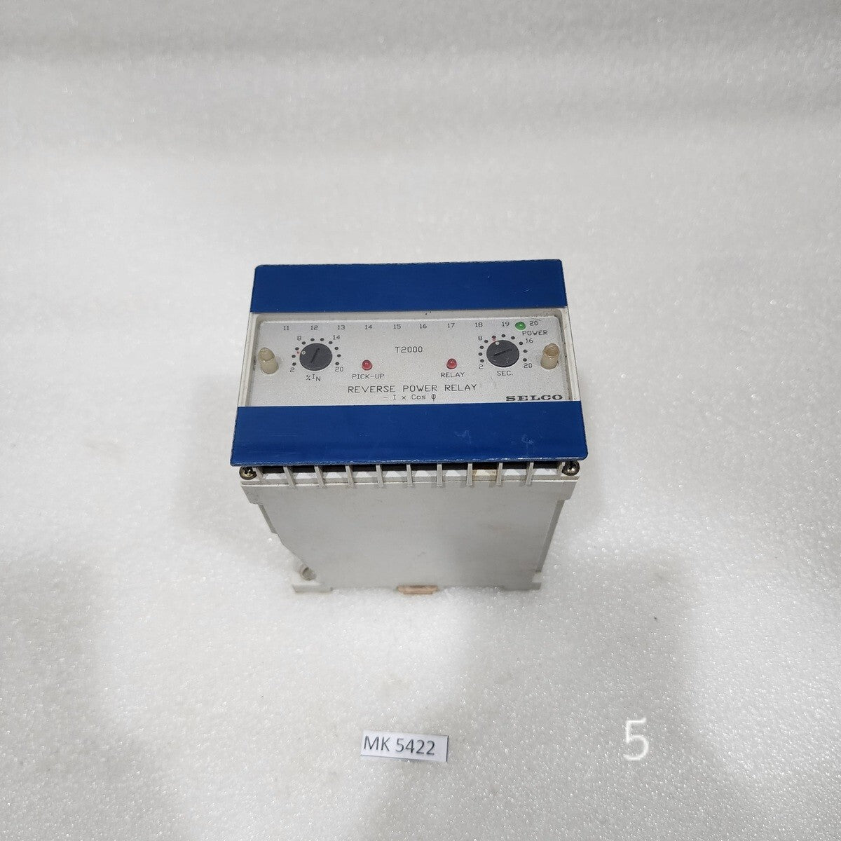SELCO T2000-07 REVERSE POWER RELAY 100-110VAC