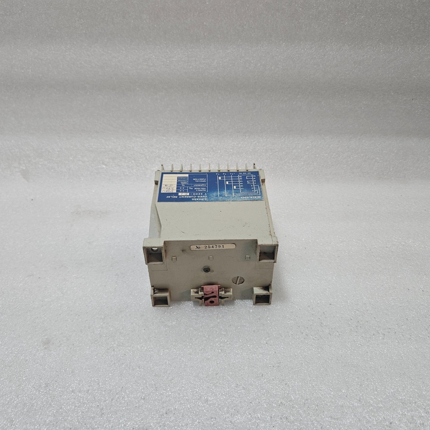SELCO T2200-01 3-PHASE OVERCURRENT RELAY | 5A | 380 / 440V AC