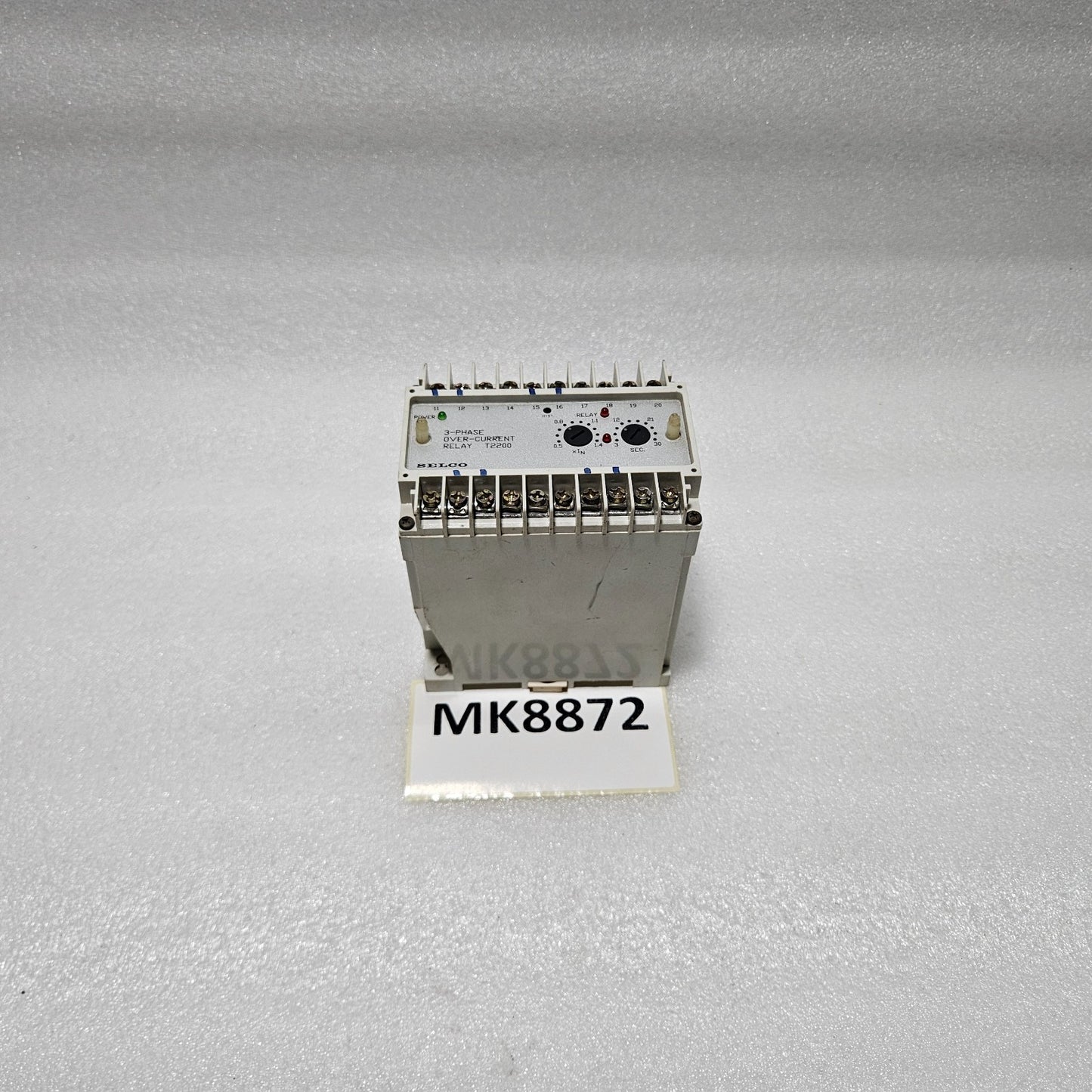 SELCO T2200-12 3-PHASE OVERCURRENT RELAY | 5A | 110 / 220V AC
