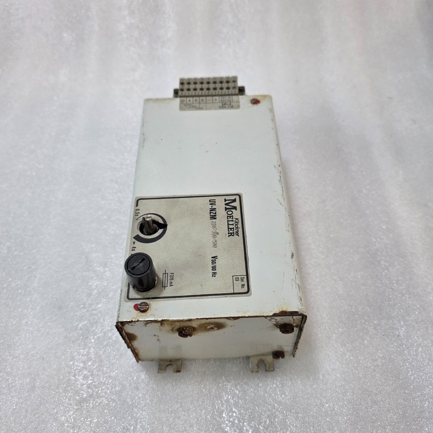 KLÖCKNER MOELLER UV-NZM UNDERVOLTAGE RELEASE, 220/380/500V AC, 50/60HZ,