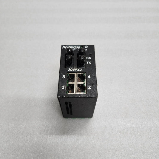 GLEICHSTROMEINGANG 306FX2-N-ST ETHERNET SWITCH 10-30V RED LION