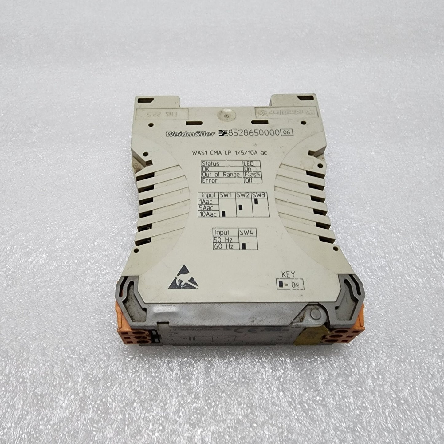 WEIDMULLER WAS1 CMA LP1/5/10A AC 8528650000-06