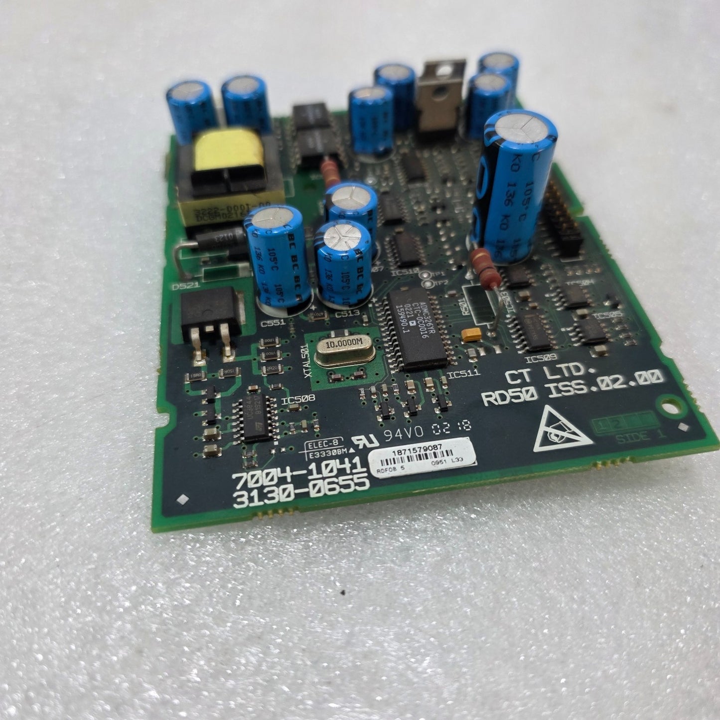 CT LTD RDS0 INDUSTRIAL PCB BOARD ISS 02.00 – 7004-1041 / 3130-0655