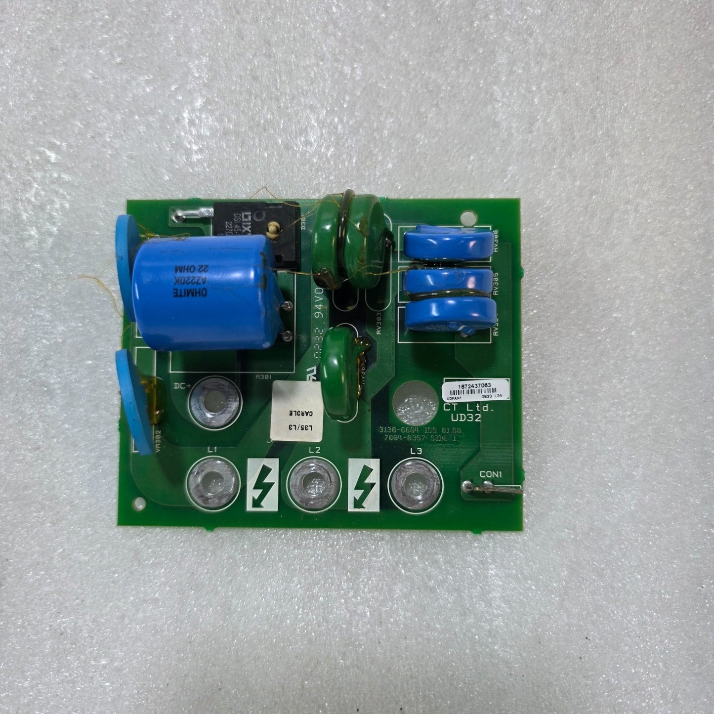 CT LTD UD32 INDUSTRIAL CONTROL PCB BOARD – UD PAN1 MODULE, 3130-0604 ISS 01.00
