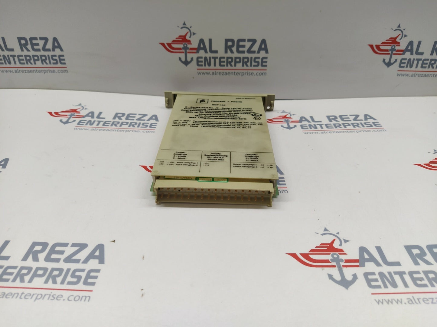 PEPPERL + FUCHS EGT-105 DUAL CHANNEL TRANSFORMER ISOLATED DRIVER 71222