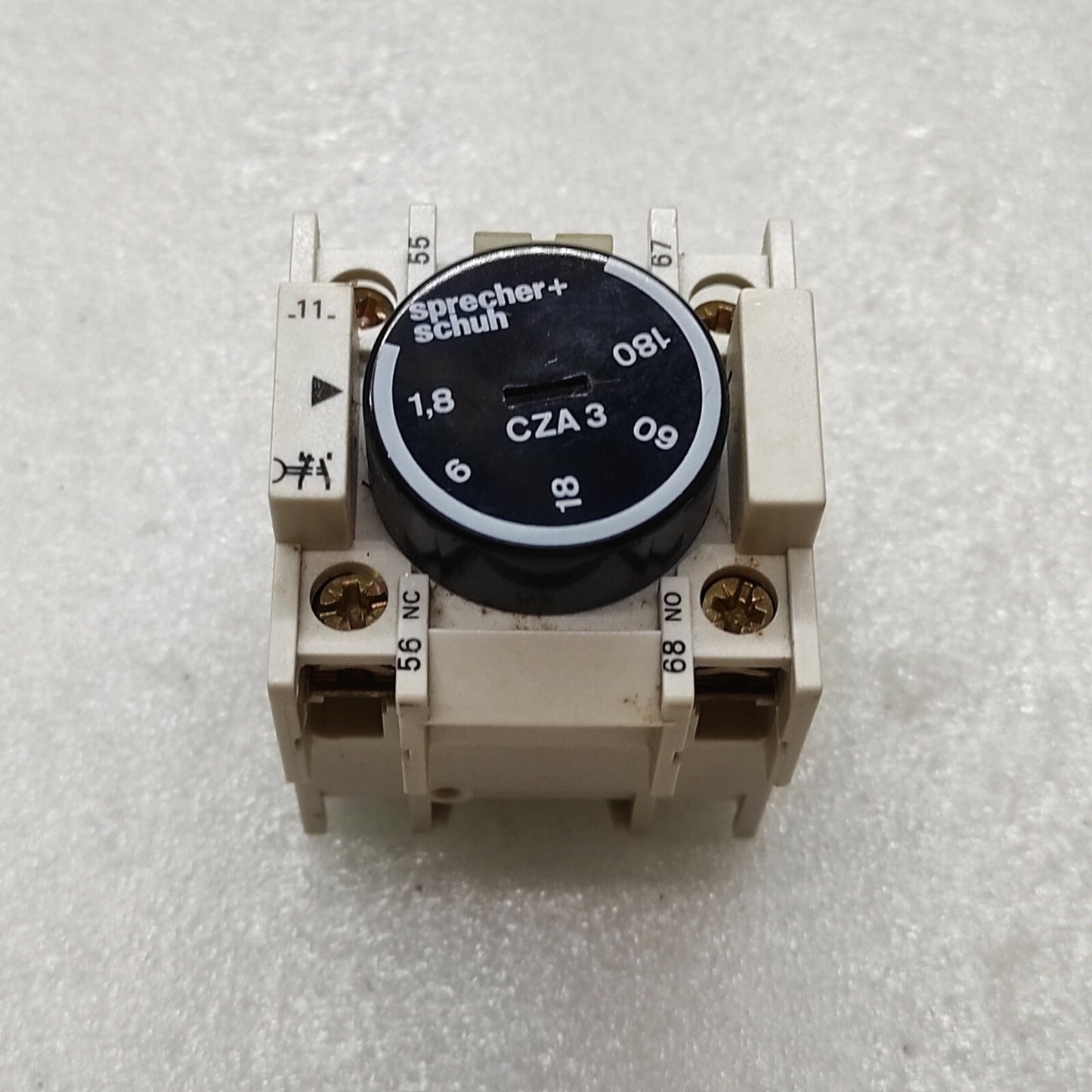 SPRECHER + SCHUH CZA 3 TIME DELAY RELAY 1.8-180SEC