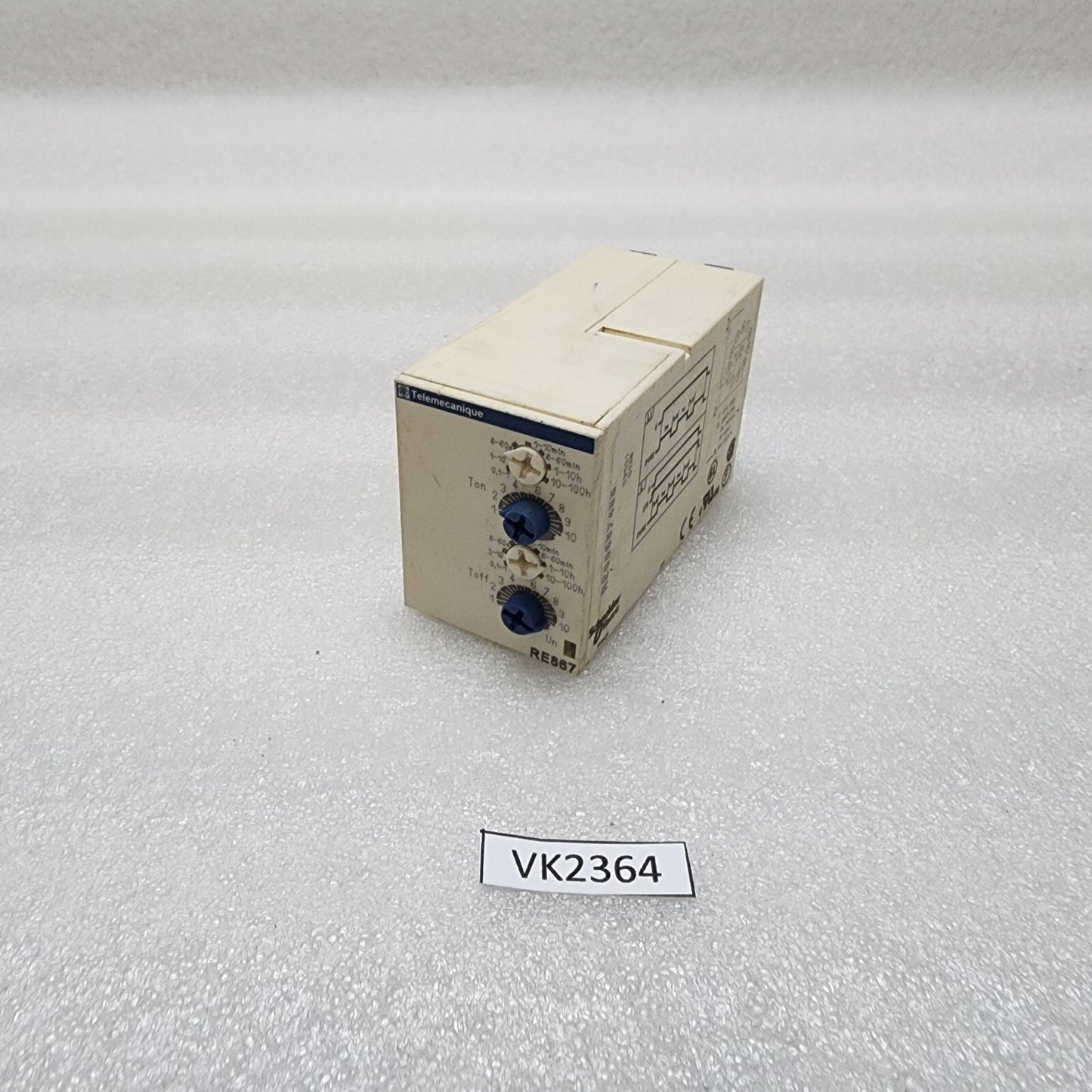 RE88867455 UNIVERSAL PLUG IN TIMING RELAY 24VDC/24-240VAC