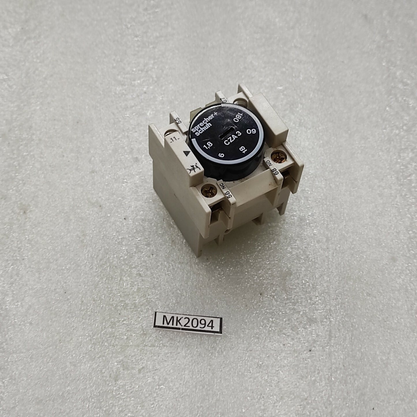 SPRECHER + SCHUH CZA 3 TIME DELAY RELAY 1.8-180SEC