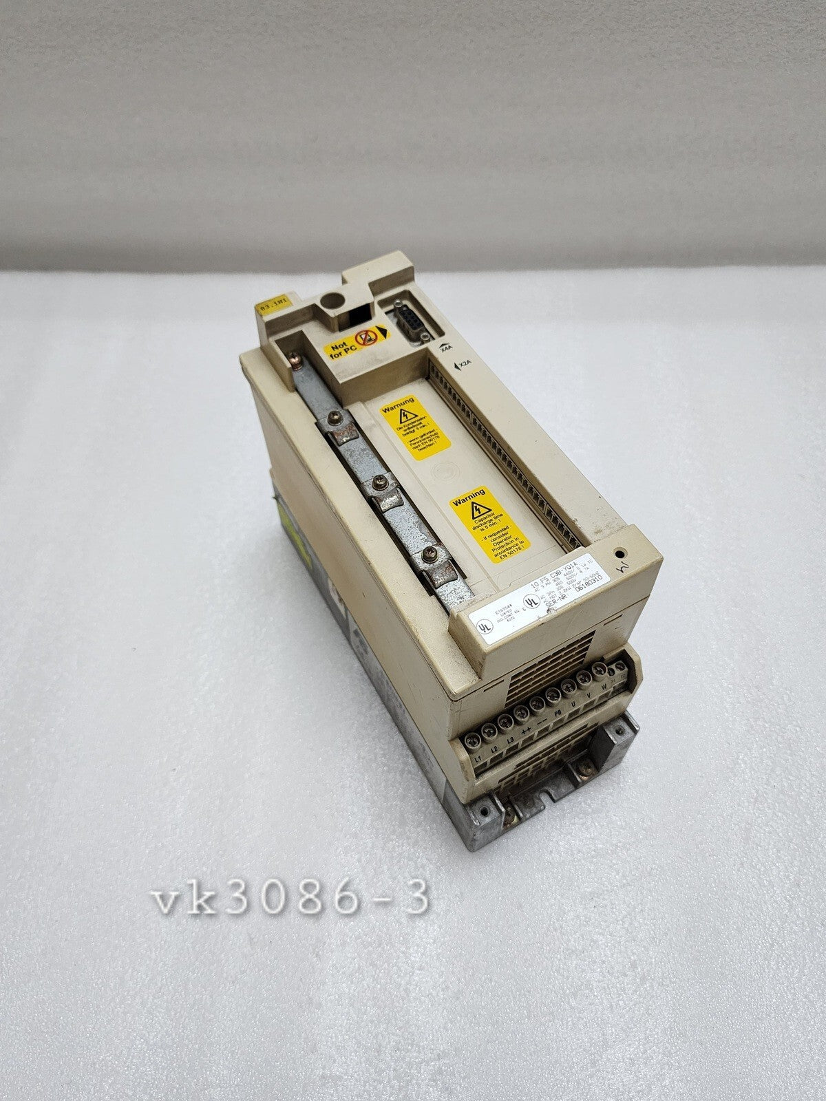 KARL E BRINKMANN 10.F5.C3B-YQ1A KEB INVERTER DRIVE 4.0 KVA