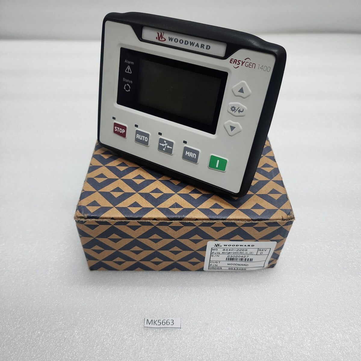 WOODWARD EASYGEN 1400 AMF CONTROLLER 8440-2269 REV D
