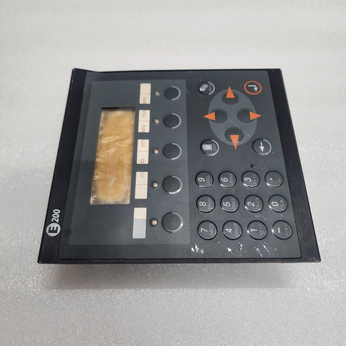 G&L BEIJER MAC MTA E200 GRAPHICAL OPERATOR TERMINAL 02800B 24VDC 9843-320