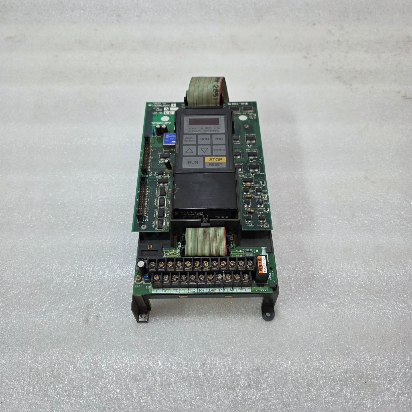 TOSHIBA VF5X-1832 OPERATOR PANEL | INTERFACE MODULE (P6581832G) | T6580218P2