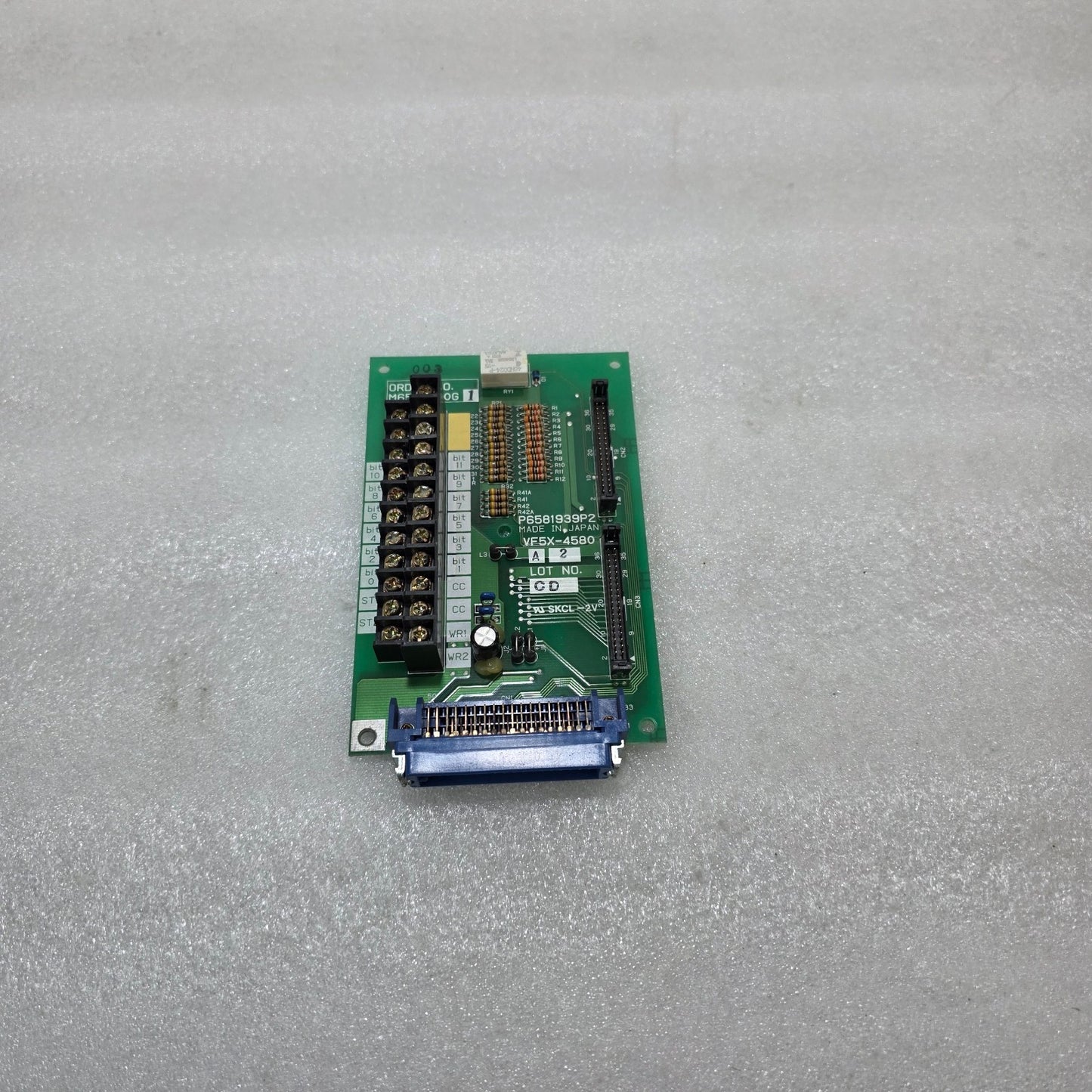 TOSHIBA VF5X-4580 CONTROL PCB (P6584580G / P6581939P2) | INDUSTRIAL DRIVE BOARD