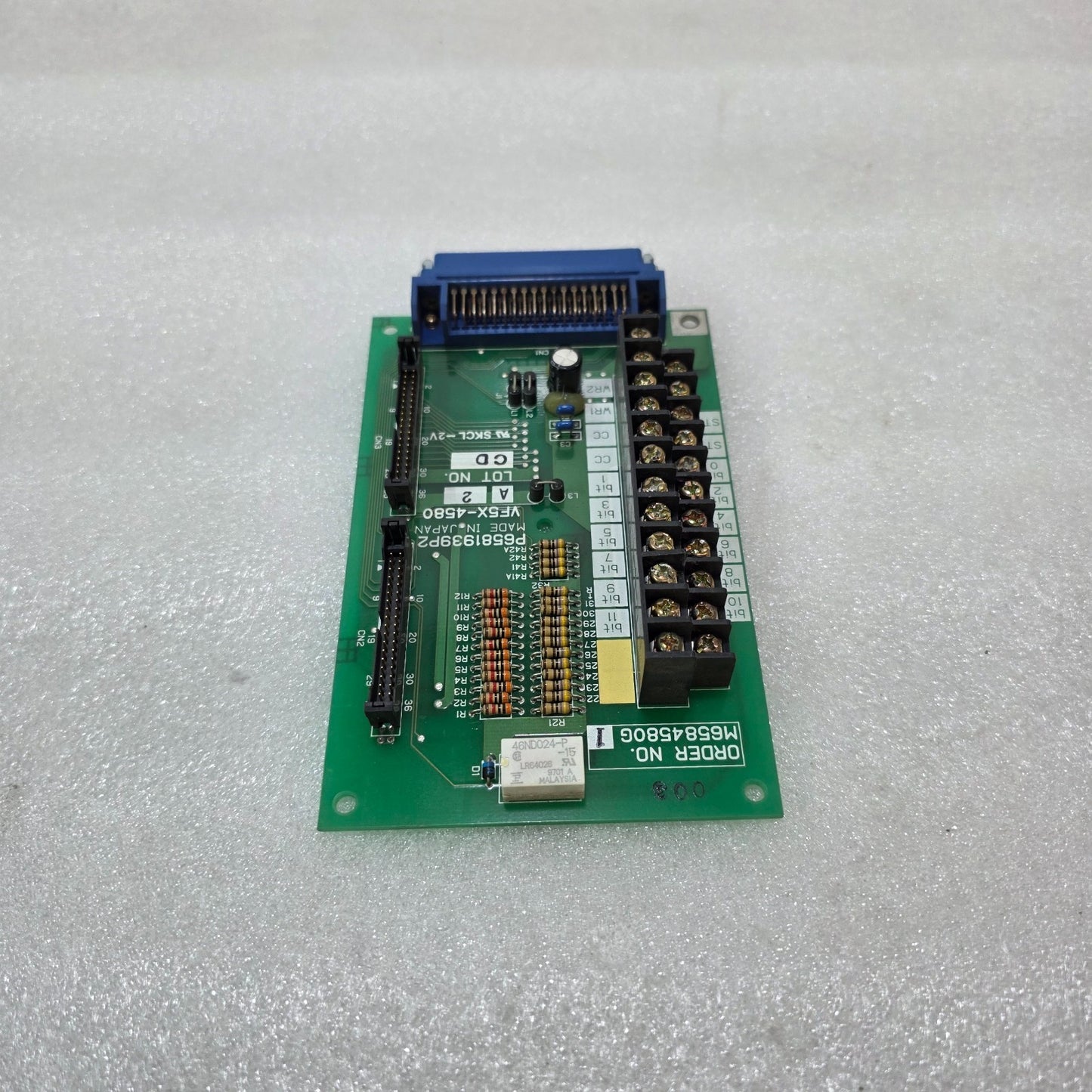 TOSHIBA VF5X-4580 CONTROL PCB (P6584580G / P6581939P2) | INDUSTRIAL DRIVE BOARD
