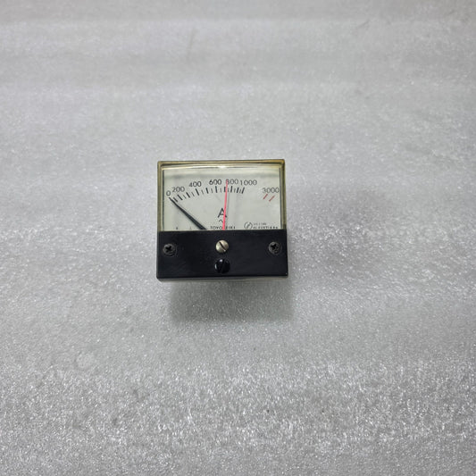 TOYO KEIKI ACF-6 AC ANALOG AMMETER CT 1000/5A