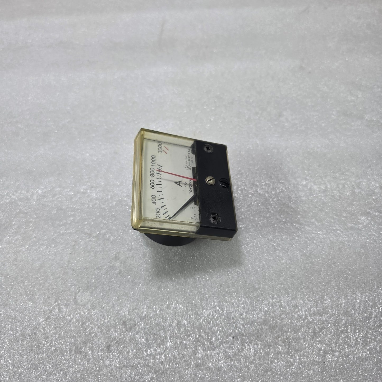 TOYO KEIKI ACF-6 AC ANALOG AMMETER CT 1000/5A