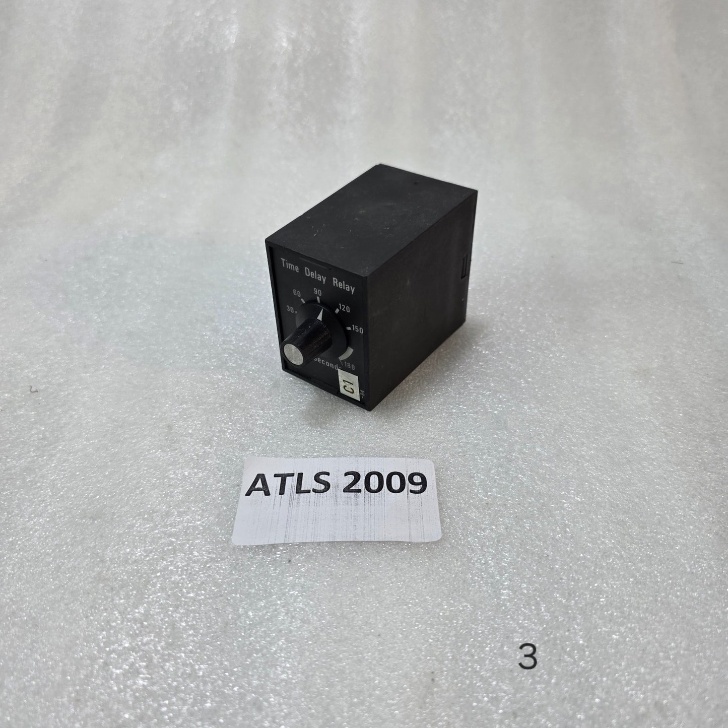 ABB SSAC TRM120A2Y180 TIME DELAY RELAY, 120VAC, ADJUSTABLE 2–180 SECONDS TIMER R