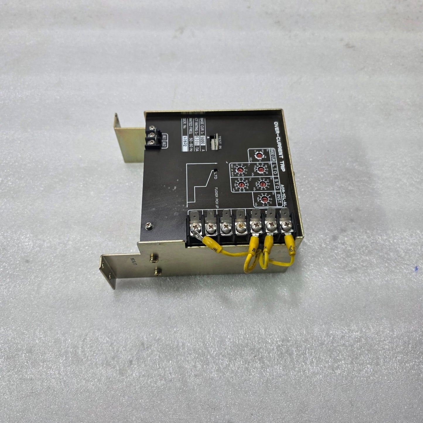 TERASAKI AOR-1CL-AL OVER CURRENT TRIP RELAY | 5000A ,CT  6300/3A | SETTING 6
