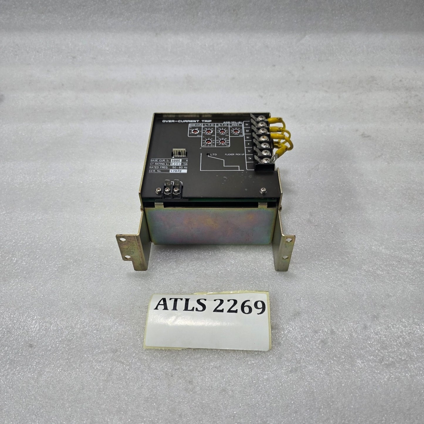 TERASAKI AOR-1CL-AL OVER CURRENT TRIP RELAY | 5000A ,CT  6300/3A | SETTING 6