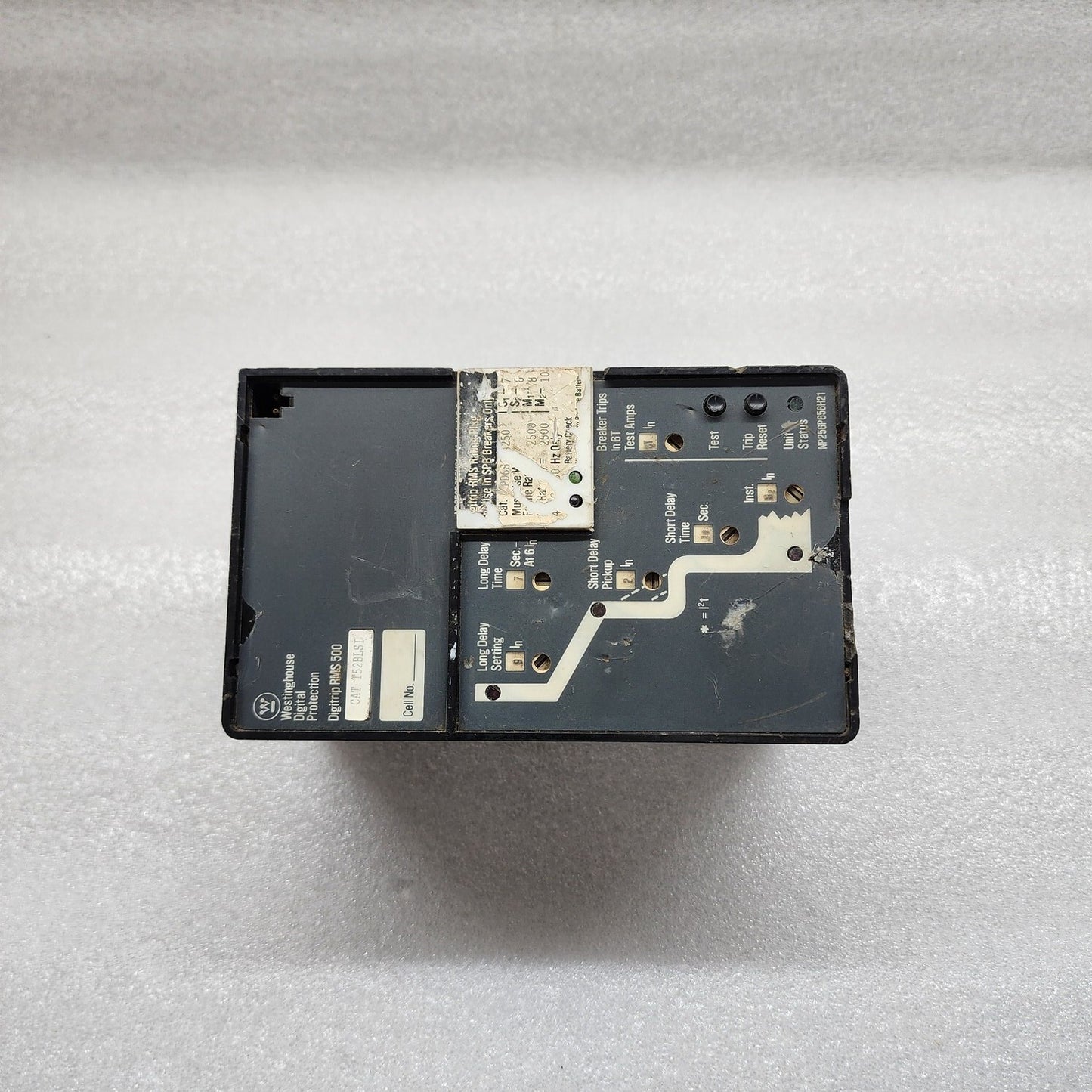 WESTINGHOUSE RMS500 DIGITAL PROTECTION RELAY T52BLSI PD6S25A250
