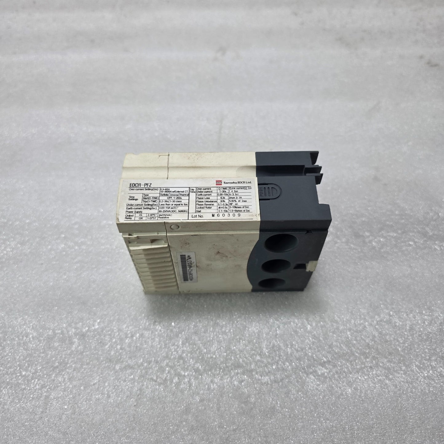 SAMWHA EOCR-PFZ MOTOR PROTECTION RELAY (EOCR-M1/PFZ) | OVERCURRENT