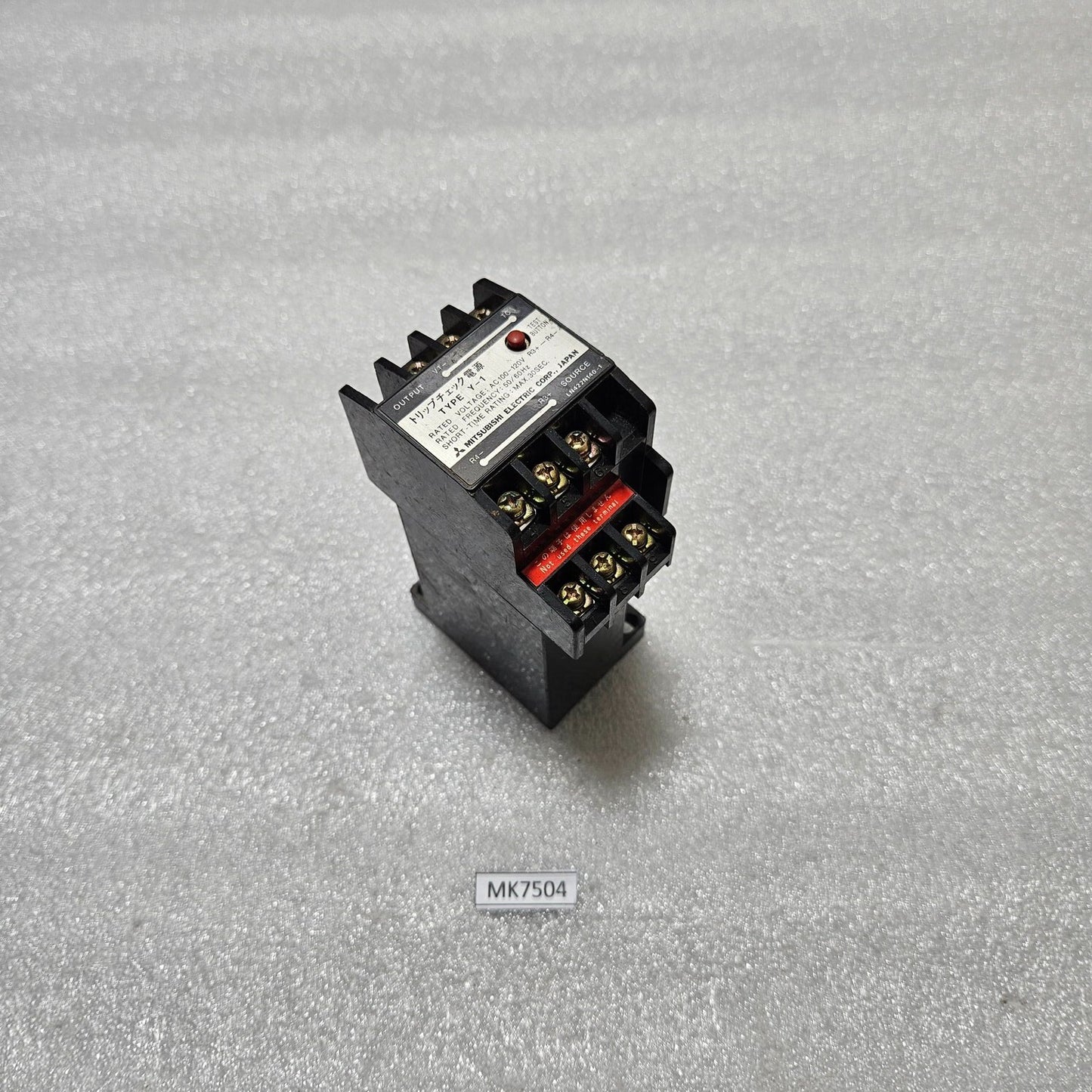 MITSUBISHI Y-1 TRIP CHECK DEVICE LN422N140-1 100-120V