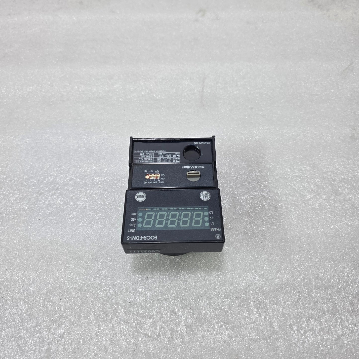 SAMWHA EOCR-FDM-S DIGITAL MOTOR PROTECTION RELAY 02-3473-2340
