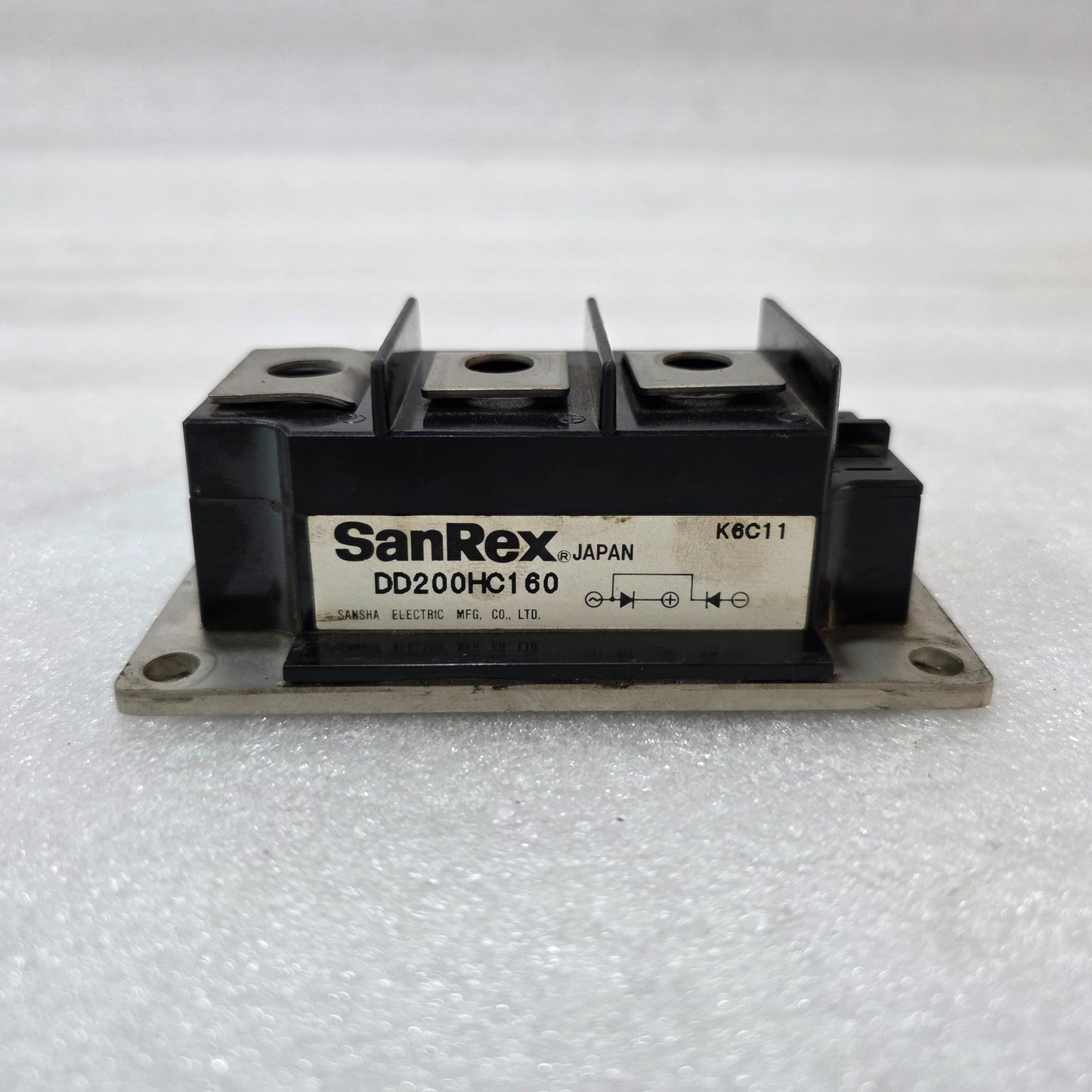 SANREX DD200HC160 DIODE MODULE | 200A 1600V POWER RECTIFIER