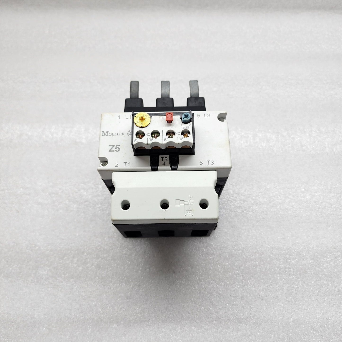 MOELLER Z5-35/SK3 THERMAL OVERLOAD RELAY 25-35A