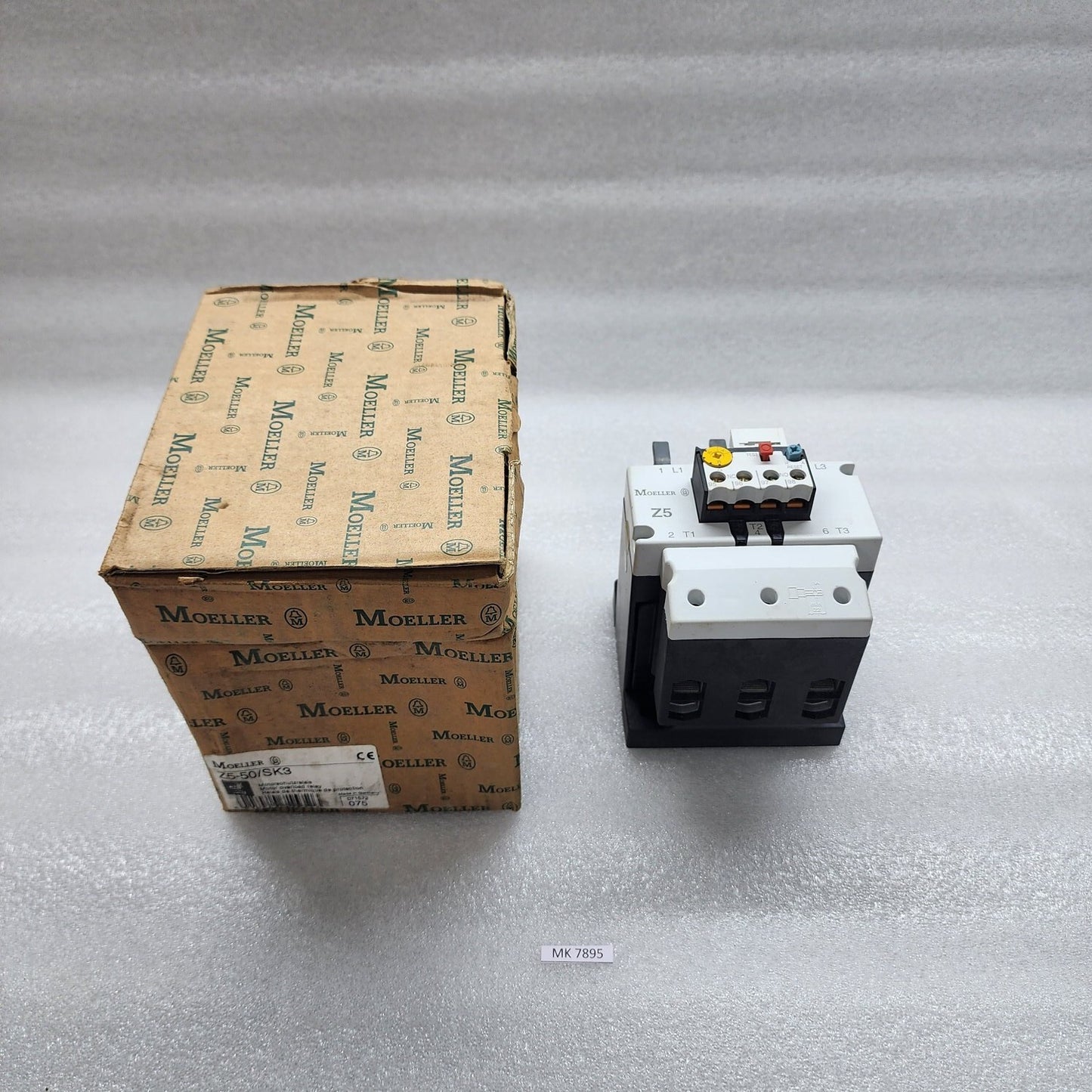 MOELLER Z5-50/SK3 THERMAL OVERLOAD RELAY 35-50A