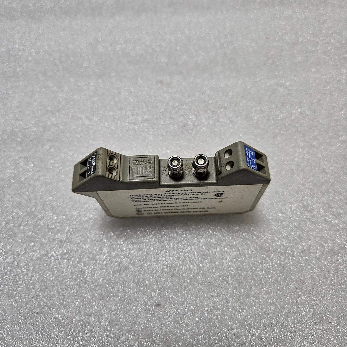 MEASUREMENT TECHNOLOGY MTL 755AC SHUNT DIODE SAFETY BARRIER