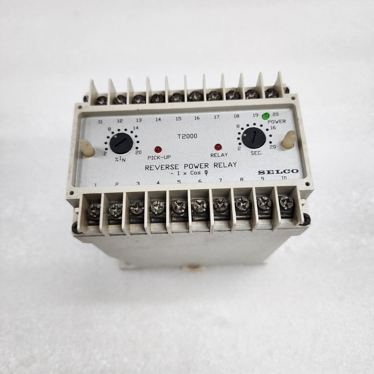 SELCO T2000-01 REVERSE POWER RELAY | 5A | 380 / 440V AC