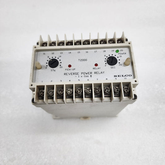 SELCO T2000-01 REVERSE POWER RELAY | 5A | 380 / 440V AC