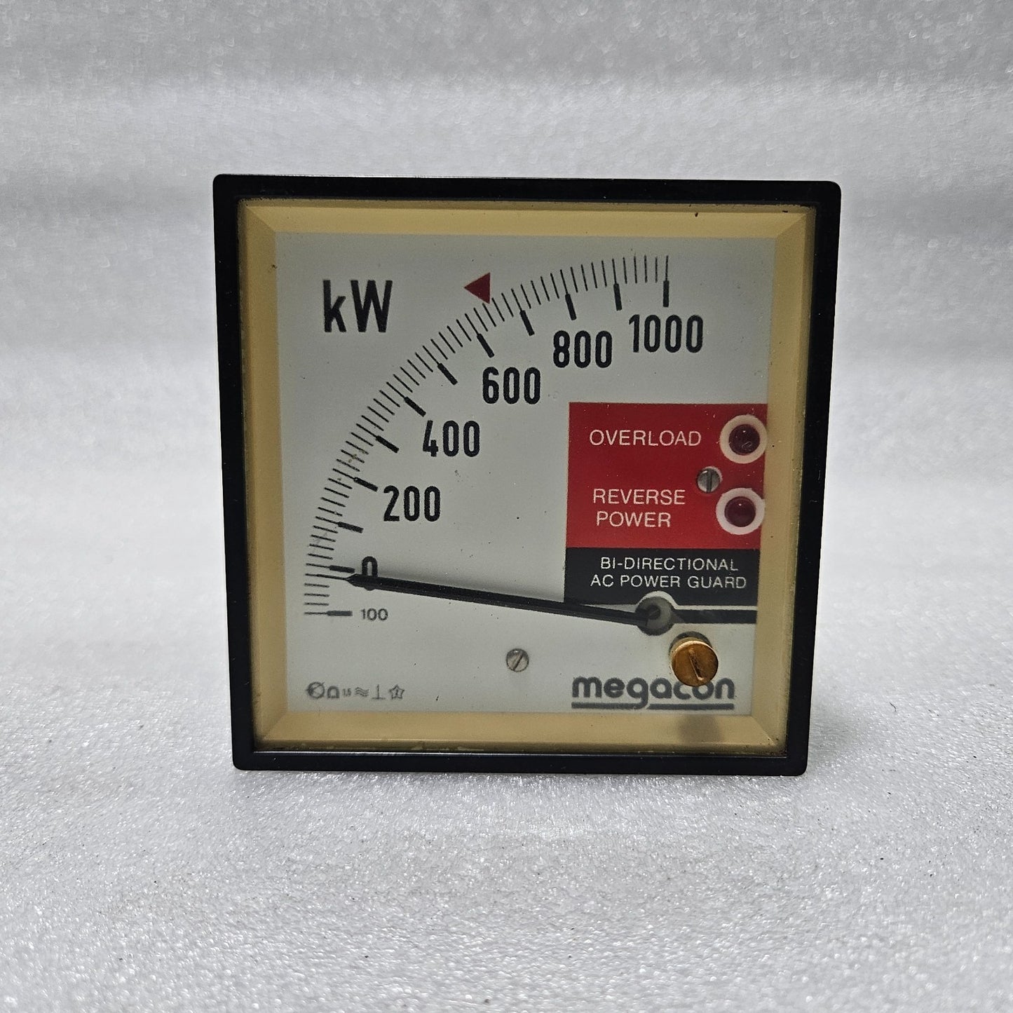 MEGACON KPM173 CONTACT INSTRUMENT WITH KW INDICATOR | 220–240V AC | 1–0–10 MA IN