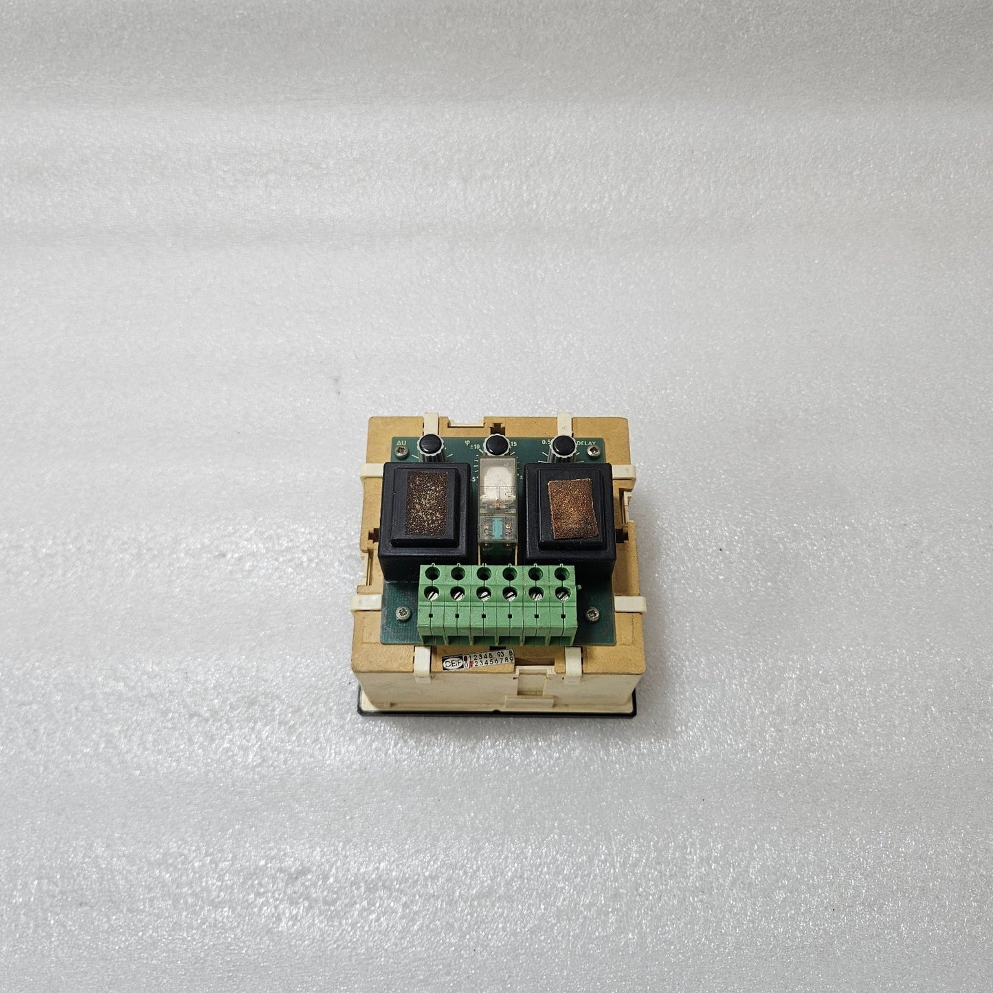 DEIF CHECK SYNCHROSCOPE PANEL METER GENERATOR SYNCHRONIZING INDICATOR 380–440V