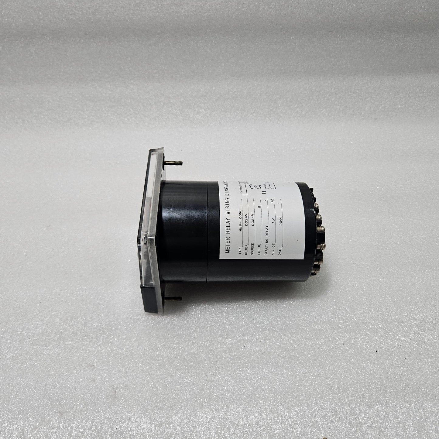 DAIICHI MEP-100NC ANALOG INSULATION RESISTANCE METER MΩ DC 24V PANEL MOUNT