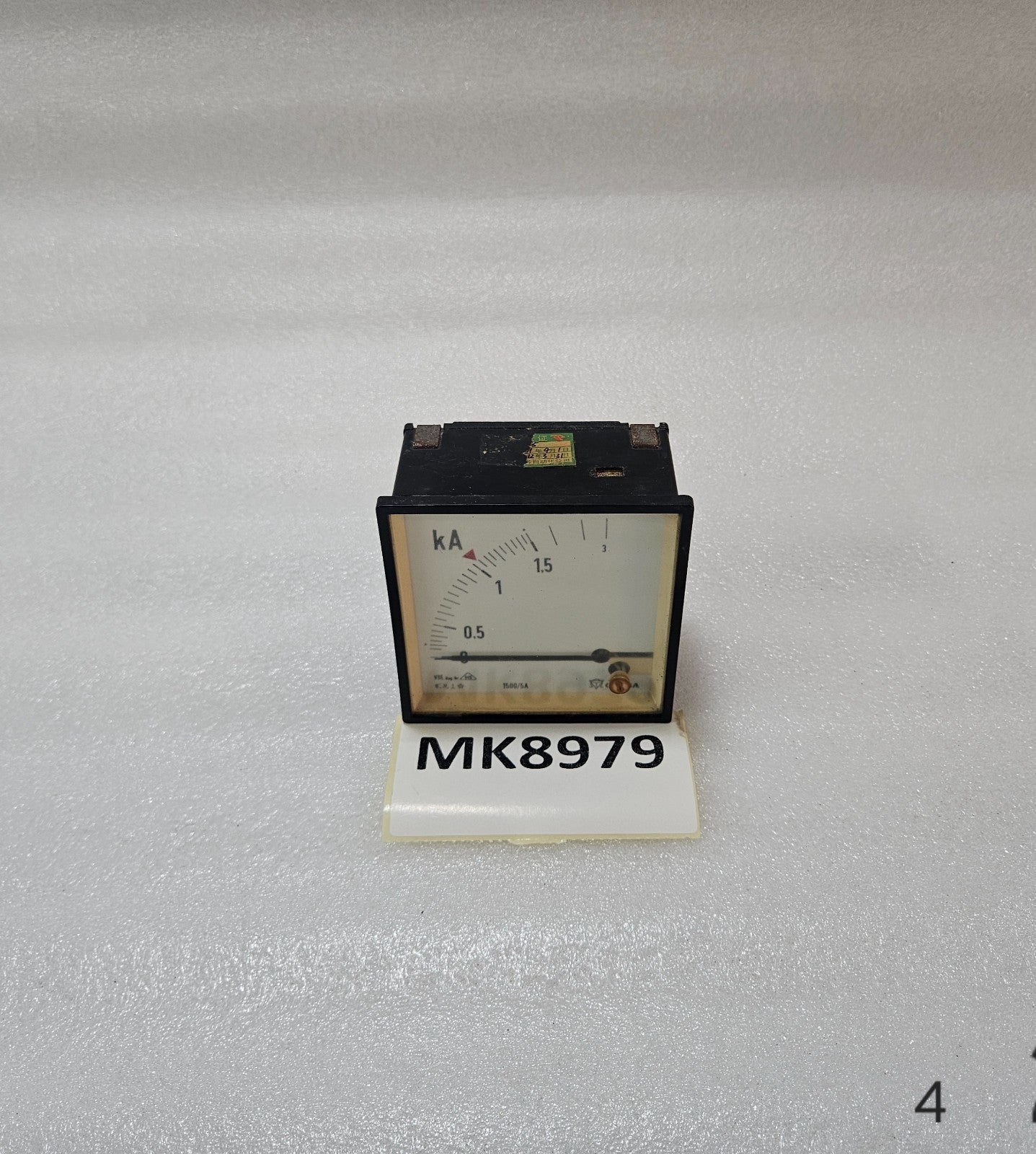 CELSA ANALOG KA AMMETER PANEL METER 0–3KA WITH 1500/5A CT INPUT