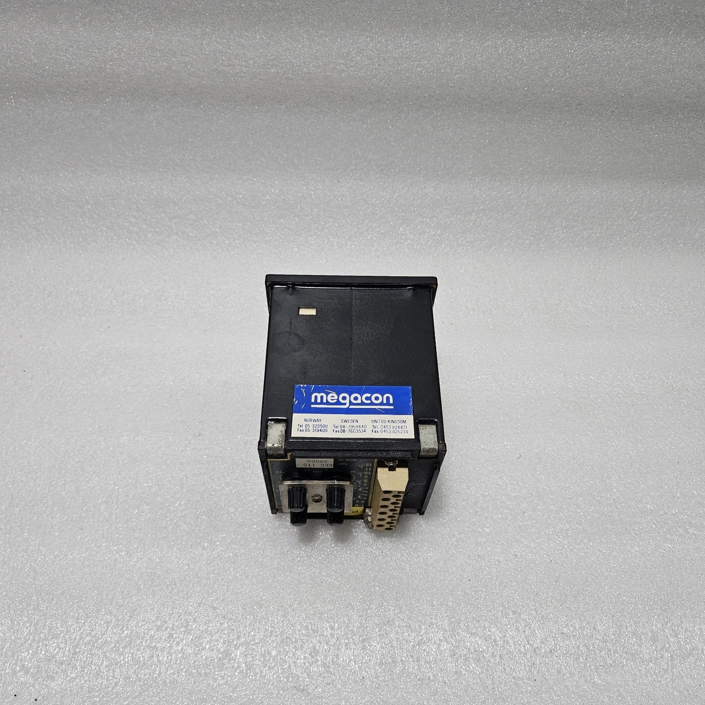 MEGACON KEC 115 3-PHASE SHORT CIRCUIT & OVERCURRENT GUARD WITH KA ANALOG INDICAT