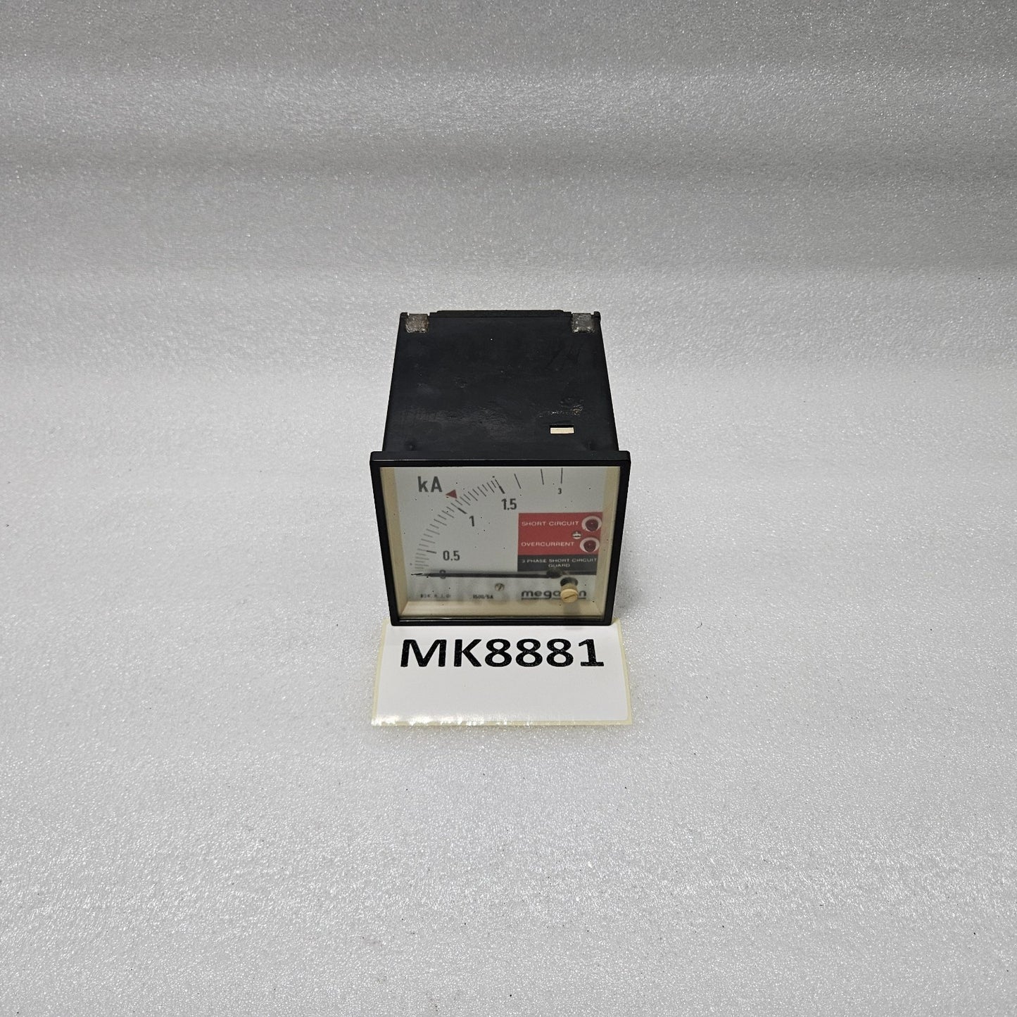 MEGACON KEC 115 3-PHASE SHORT CIRCUIT & OVERCURRENT GUARD WITH KA ANALOG INDICAT