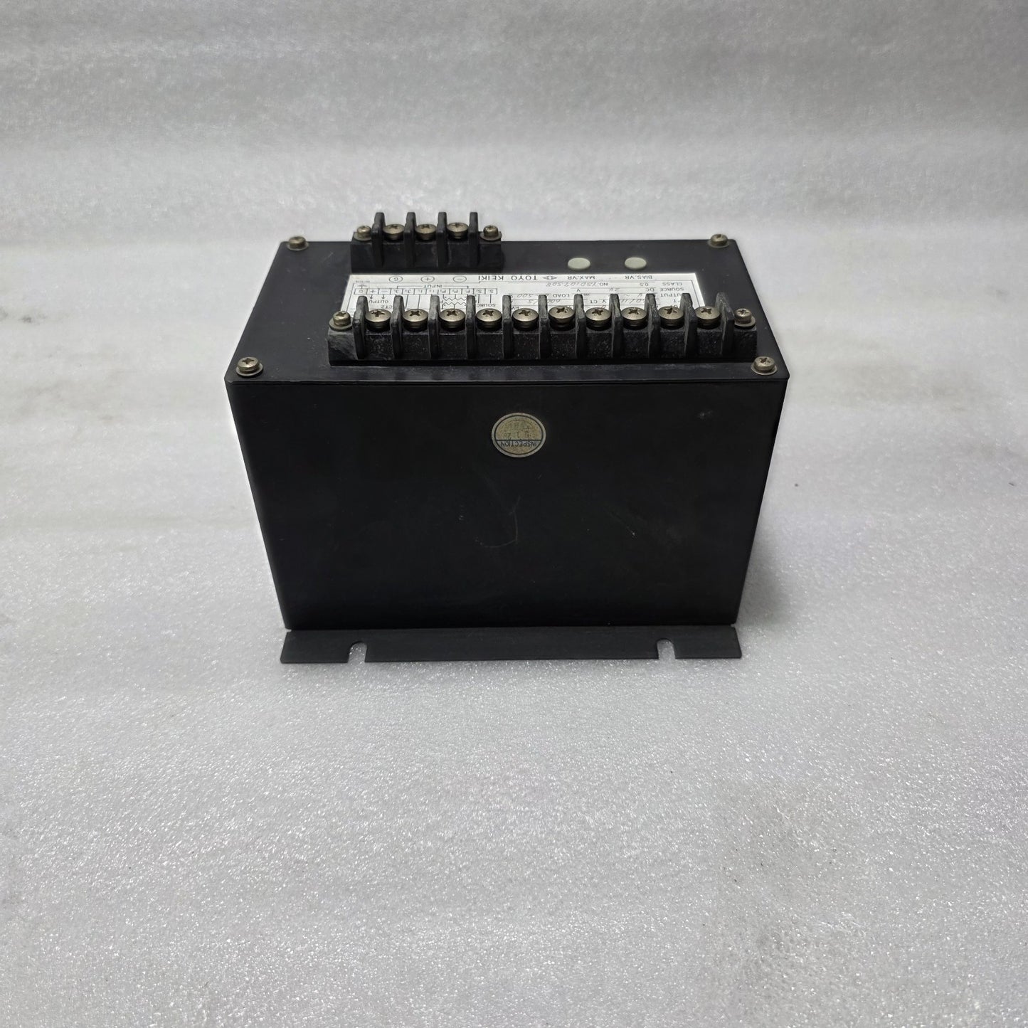 TOYO KEIKI EG-3AT-SD 3 PHASE WATT TRANSDUCER | PT 460/115V | CT 6000/5A | 4–20 M