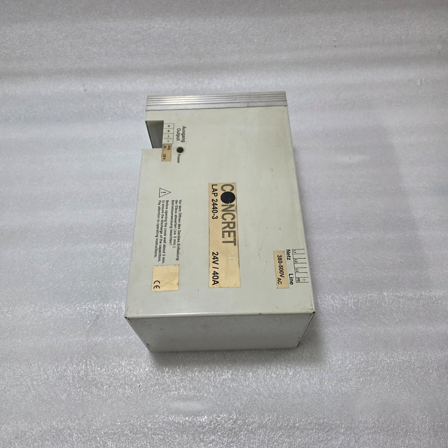 CONCRET LAP 2440-3 24V 40A INDUSTRIAL POWER SUPPLY MODULE