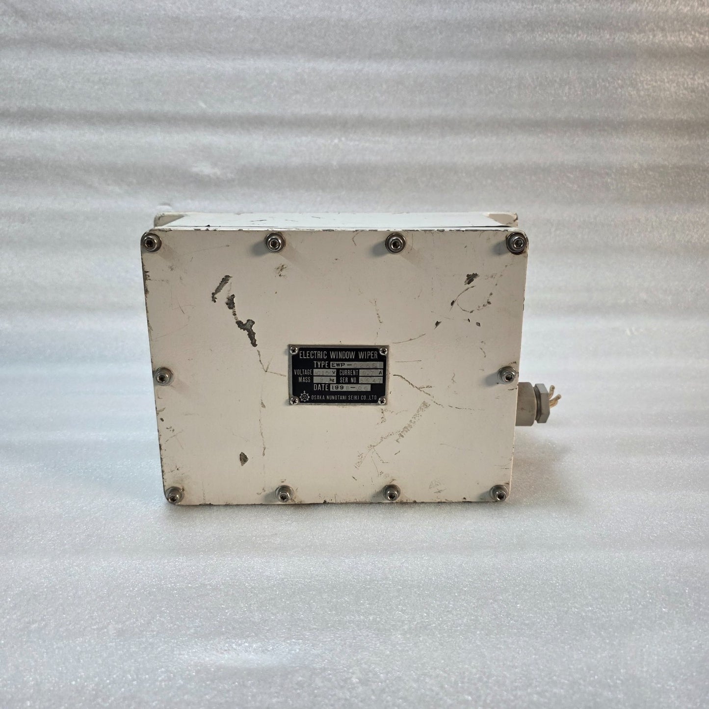 OSAKA NUNOTANI ELECTRIC WINDOW WIPER EWP-026S | AC 100V MARINE WINDOW WIPER MOTO