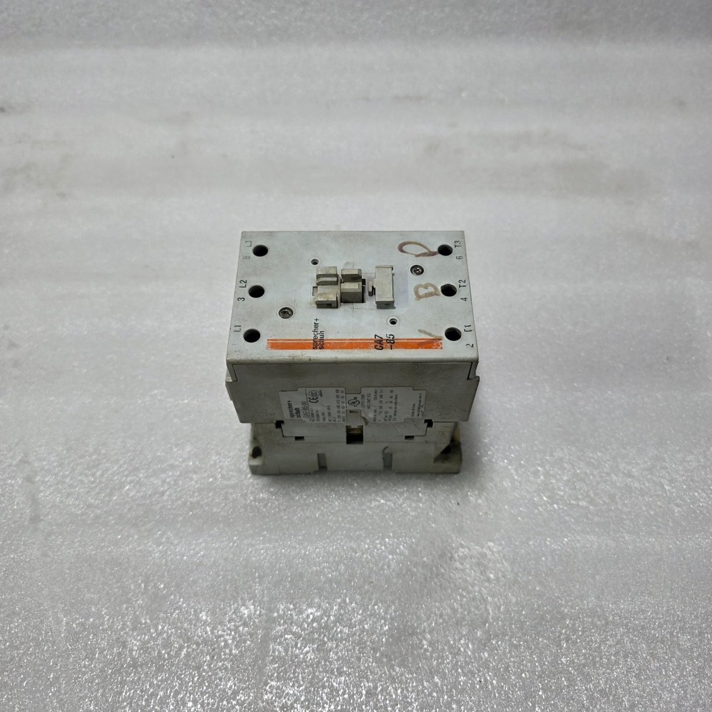 SPRECHER + SCHUH CA7-85-00 CONTACTOR 100A AC-3 45KW 690V IEC INDUSTRIAL CONTACTO