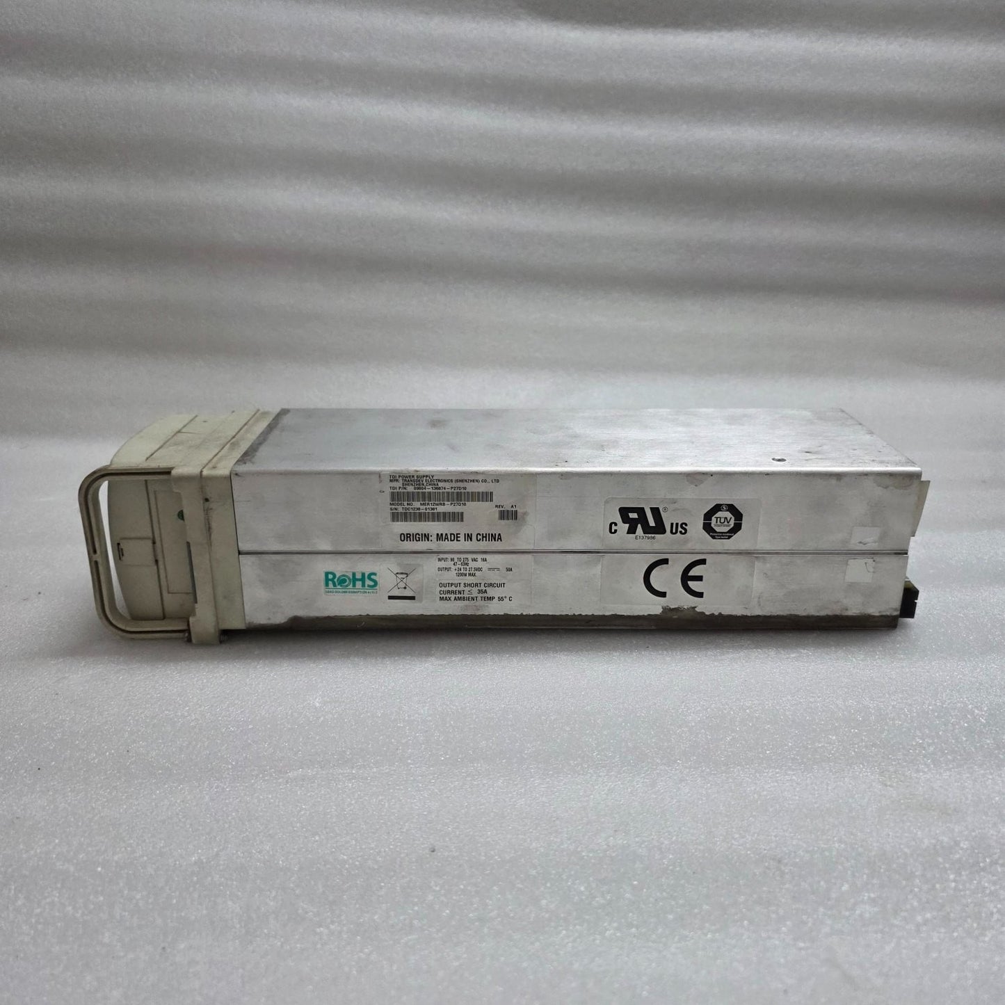 TDI POWER SUPPLY 09004-136874-P27D10 POWER SUPPLY MER12WRB-P27D10