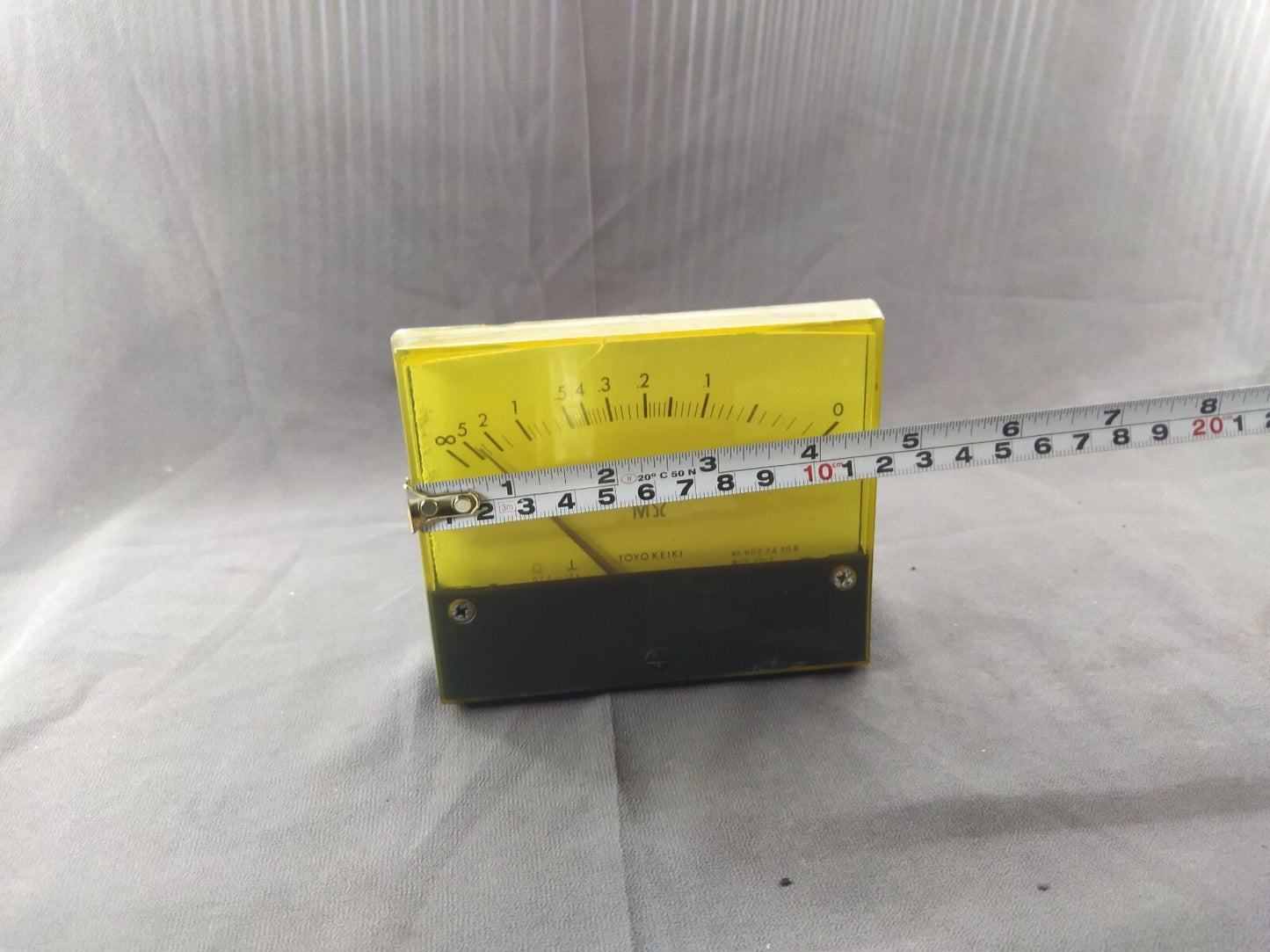 Toyo Keiki MEGA OHM Grounding Meter Relay MPC-12 0-5 M-OHM