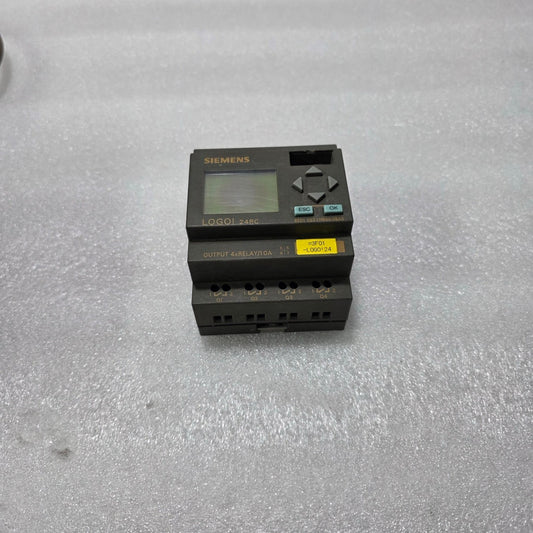 SIEMENS LOGO! 24RC 6ED1 052-1HB00-0BA5 MICROPROCESSOR-BASED LOGIC MODULE 24V